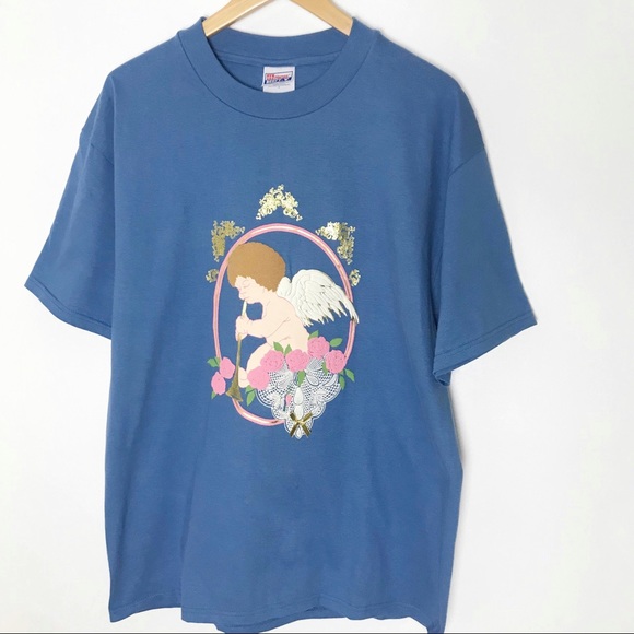 Hanes Other - ***FINAL SALE***NWT vintage angel cherub heavy weight Hanes beefy oversized